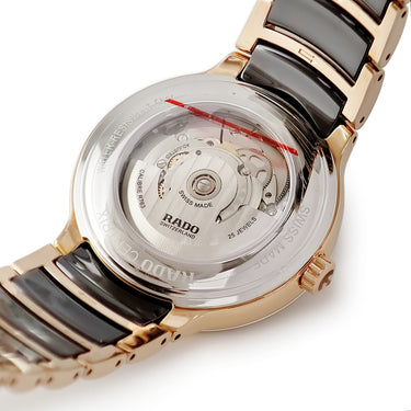 腕時計 ラドー RADO セントリックス オートマティック ダイヤモンズ R30017732 自動巻き メンズ 未使用 シースルーバック デイト