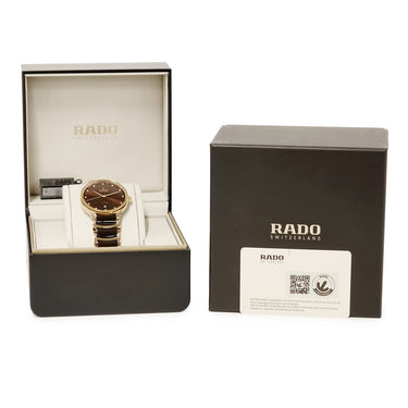 腕時計 ラドー RADO セントリックス オートマティック ダイヤモンズ R30017732 自動巻き メンズ 未使用 シースルーバック デイト