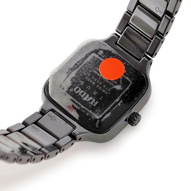 腕時計 ラドー RADO トゥルー スクエア R27080172 クオーツ レディース 未使用 デイト ハイテクセラミックス