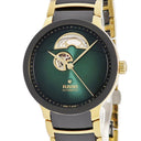 腕時計 ラドー RADO セントリックス オートマティック オープンハート R30008302 自動巻き メンズ 未使用 緑 シースルーバック