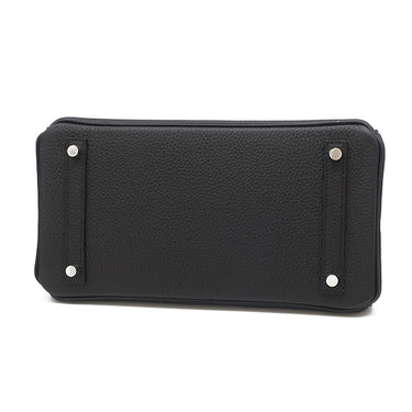 エルメス HERMES バーキン30 ブラック トゴ ハンドバッグ シルバー金具 新品 未使用 黒