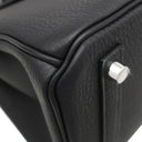 エルメス HERMES バーキン30 ブラック トゴ ハンドバッグ シルバー金具 新品 未使用 黒