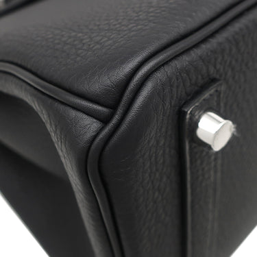 エルメス HERMES バーキン30 ブラック トゴ ハンドバッグ シルバー金具 新品 未使用 黒