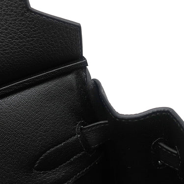 エルメス HERMES バーキン30 ブラック トゴ ハンドバッグ シルバー金具 新品 未使用 黒