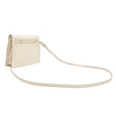 エルメス HERMES ケリーダンス 2 クレ スイフト ショルダーバッグ ゴールド金具 オフホワイト 5WAY