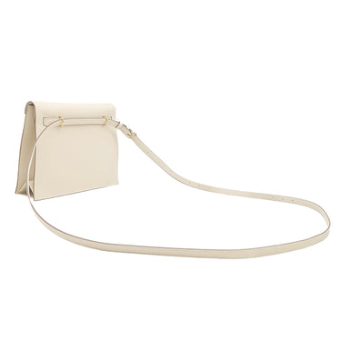 エルメス HERMES ケリーダンス 2 クレ スイフト ショルダーバッグ ゴールド金具 オフホワイト 5WAY