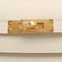 エルメス HERMES ケリーダンス 2 クレ スイフト ショルダーバッグ ゴールド金具 オフホワイト 5WAY