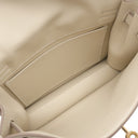 エルメス HERMES ケリーダンス 2 クレ スイフト ショルダーバッグ ゴールド金具 オフホワイト 5WAY