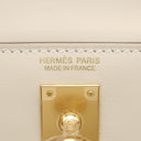 エルメス HERMES ケリーダンス 2 クレ スイフト ショルダーバッグ ゴールド金具 オフホワイト 5WAY