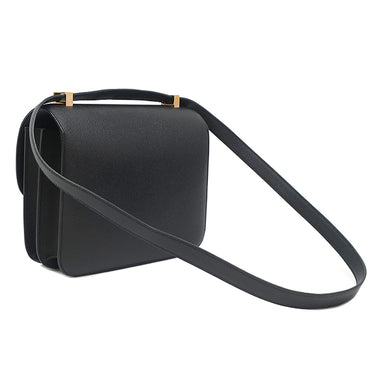 エルメス HERMES コンスタンス3 24 ブラック ヴォーエプソン ショルダーバッグ ゴールド金具 黒