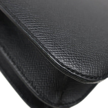 エルメス HERMES コンスタンス3 24 ブラック ヴォーエプソン ショルダーバッグ ゴールド金具 黒