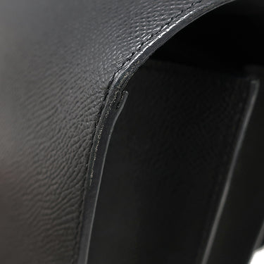 エルメス HERMES コンスタンス3 24 ブラック ヴォーエプソン ショルダーバッグ ゴールド金具 黒