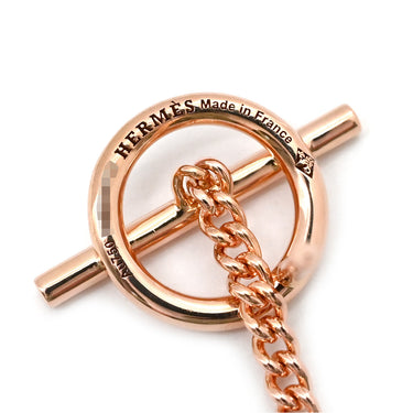 エルメス HERMES エシャペ アシンメトリー ローズゴールド K18PG ピアス ピンクゴールド K18 18K PG RG