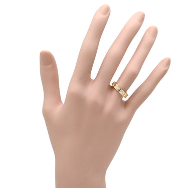 カルティエ Cartier ミニラブリング パヴェダイヤ B4083300 イエローゴールド K18YG ダイヤモンド #49(JP9) リング 指輪 LOVE Ring 750 18K YG 18金 9号