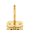 ヴァンクリーフアーペル Van Cleef & Arpels スウィート アルハンブラ VCARA44900 ブラック×イエローゴールド K18YG オニキス ピアス 黒 750 YG 18K