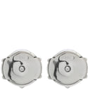 ショーメ CHAUMET エグレット パール ダイヤピアス 085046 ホワイトゴールド K18WG ダイヤモンド ピアス K18 Au750 V字型 ブリリアントカット ダイヤ 14P
