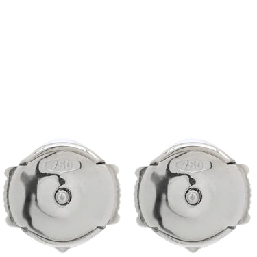 ショーメ CHAUMET エグレット パール ダイヤピアス 085046 ホワイトゴールド K18WG ダイヤモンド ピアス K18 Au750 V字型 ブリリアントカット ダイヤ 14P