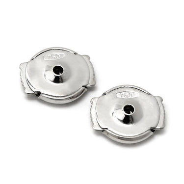 ショーメ CHAUMET エグレット パール ダイヤピアス 085046 ホワイトゴールド K18WG ダイヤモンド ピアス K18 Au750 V字型 ブリリアントカット ダイヤ 14P