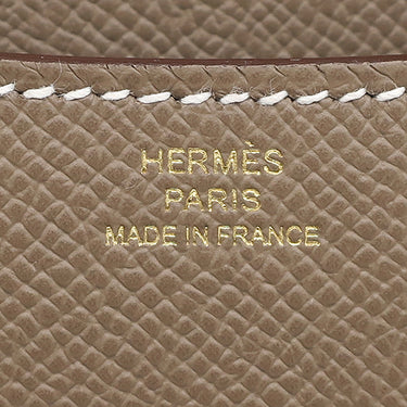 エルメス HERMES コンスタンス3 ミニ ミロワール エトゥープ ヴォーエプソン ショルダーバッグ ゴールド金具 新品 未使用