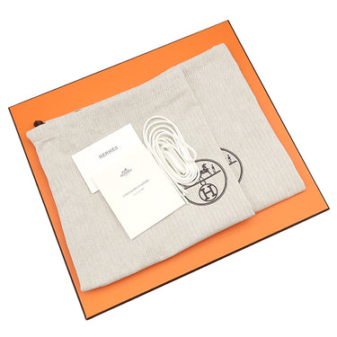 エルメス HERMES ヒューゴ H232986Z グレーXホワイト カーフ #40 スニーカー 新品 未使用 グレー 白 黒