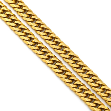 喜平 KIHEI K18 18金 50.5cm 10.2g 6面 ダブル W イエローゴールド K18YG ネックレス 造幣局検定マーク※ショッピングローン対応していません