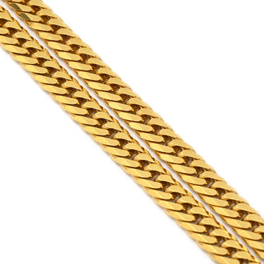 喜平 KIHEI K18 18金 50.4cm 30.6g 6面 ダブル W イエローゴールド K18YG ネックレス 造幣局検定マーク※ショッピングローン対応していません