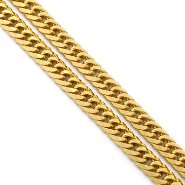 喜平 KIHEI K18 18金 40.4cm 10.2g 6面 ダブル W イエローゴールド K18YG ネックレス 造幣局検定マーク※ショッピングローン対応していません