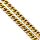 喜平 KIHEI K18 18金 50cm 10.2g 6面 ダブル W イエローゴールド K18YG ネックレス 造幣局検定マーク※ショッピングローン対応していません