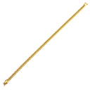 喜平 KIHEI K18 18金 18.3cm 10.0g 6面 ダブル Ｗ イエローゴールド K18YG ブレスレット 造幣局検定マーク ※ショッピングローン対応していません
