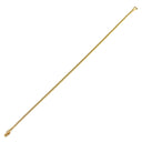喜平 KIHEI アンクレット K18 23.2cm 5.2g 6面ダブル Ｗ イエローゴールド K18YG ブレスレット 造幣局検定マーク ショッピングローン対応していません