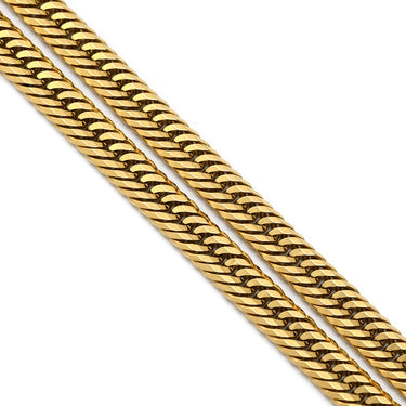 喜平 KIHEI K18 18金 45.1cm 11.4g 12面 トリプル イエローゴールド K18YG ネックレス 造幣局検定マーク ※ショッピングローン対応していません