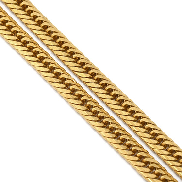 喜平 KIHEI K18 18金 39.9cm 20.3g 16面 トリプル イエローゴールド K18YG ネックレス 造幣局検定マーク ※ショッピングローン対応していません