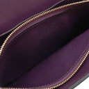 エルメス HERMES コンスタンス トゥーゴー カシス アリゲーター 長財布 ゴールド金具 紫 クロコ ショルダー