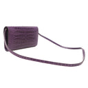 エルメス HERMES コンスタンス トゥーゴー カシス アリゲーター 長財布 ゴールド金具 紫 クロコ ショルダー