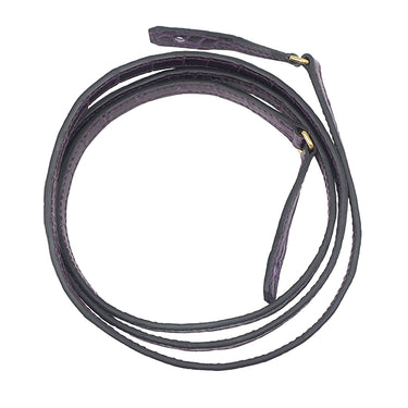 エルメス HERMES コンスタンス トゥーゴー カシス アリゲーター 長財布 ゴールド金具 紫 クロコ ショルダー