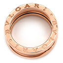 ブルガリ BVLGARI ビーゼロワン B-zero1 3バンド ピンクゴールド K18PG #54 リング 指輪 BVLGARI K18PG Au750 18K 18金 スパイラル 螺旋 13号
