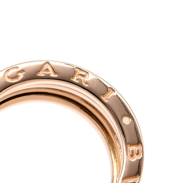 ブルガリ BVLGARI ビーゼロワン B-zero1 3バンド ピンクゴールド K18PG #54 リング 指輪 BVLGARI K18PG Au750 18K 18金 スパイラル 螺旋 13号