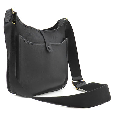 エルメス HERMES エヴリン3 PM ブラック トリヨンクレマンス ショルダーバッグ ゴールド金具 黒