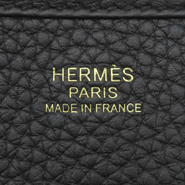 エルメス HERMES エヴリン3 PM ブラック トリヨンクレマンス ショルダーバッグ ゴールド金具 黒