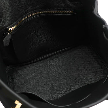 エルメス HERMES バーキン25 ブラック トゴ ハンドバッグ ゴールド金具 新品 未使用 黒