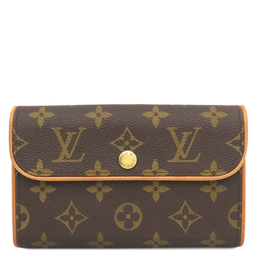 ルイヴィトン LOUIS VUITTON ポシェット フロランティーヌ M51859 モノグラム モノグラムキャンバス ウエストバッグ ゴールド金具 限定品