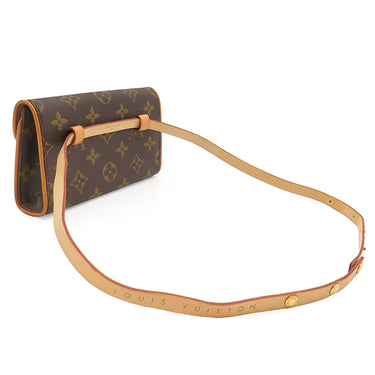 ルイヴィトン LOUIS VUITTON ポシェット フロランティーヌ M51859 モノグラム モノグラムキャンバス ウエストバッグ ゴールド金具 限定品