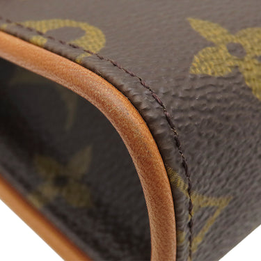ルイヴィトン LOUIS VUITTON ポシェット フロランティーヌ M51859 モノグラム モノグラムキャンバス ウエストバッグ ゴールド金具 限定品