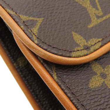ルイヴィトン LOUIS VUITTON ポシェット フロランティーヌ M51859 モノグラム モノグラムキャンバス ウエストバッグ ゴールド金具 限定品