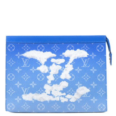 ルイヴィトン LOUIS VUITTON ポシェットヴォワヤージュ M45480 モノグラムクラウズ レザー モノグラムクラウズキャンバス クラッチバッグ シルバー金具 クラッチ セカンドバッグ