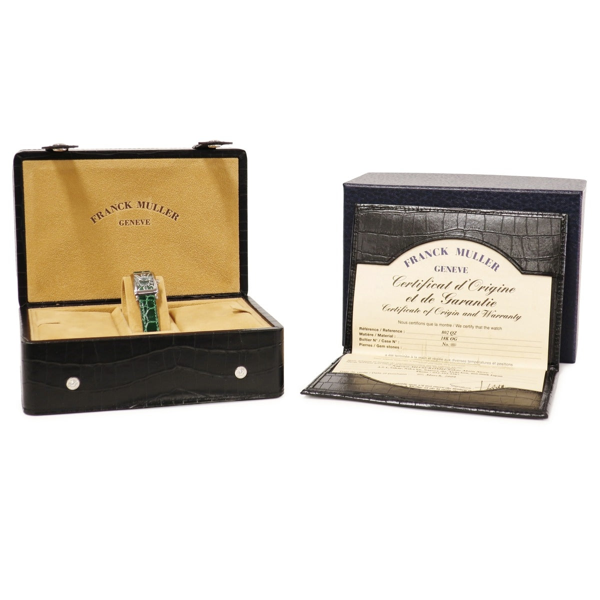 フランクミュラー FRANCK MULLER ロングアイランド 802QZ クオーツ