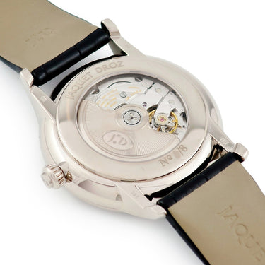 腕時計 ジャケ・ドロー Jaquet Droz グラン セコンド J014014 自動巻き メンズ K18WG無垢 アメジストストーン パープル 青針 限定8本