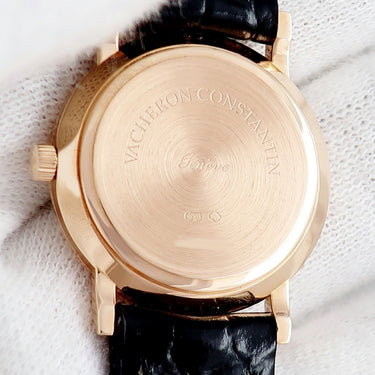 腕時計 ヴァシュロン・コンスタンタン VACHERON CONSTANTIN パトリモニー 25093/000R-8742 クオーツ レディース K18PG無垢 ホワイト