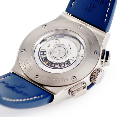 腕時計 ウブロ HUBLOT クラシックフュージョン クロノグラフ ジーンズ 521.NX.2770.NR.JPN18 自動巻き メンズ デニム デイト 限定