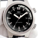 腕時計 IWC IWC アクアタイマー オートマティック IW354807 自動巻き メンズ ブラック 黒 逆回転防止付きインナーベゼル デイト